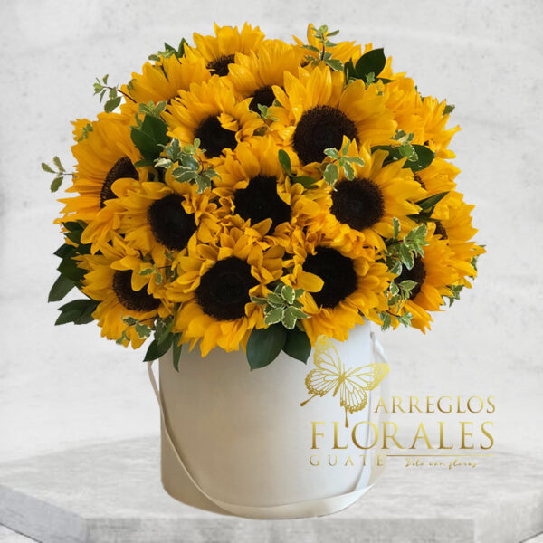 Arreglos florales de girasoles