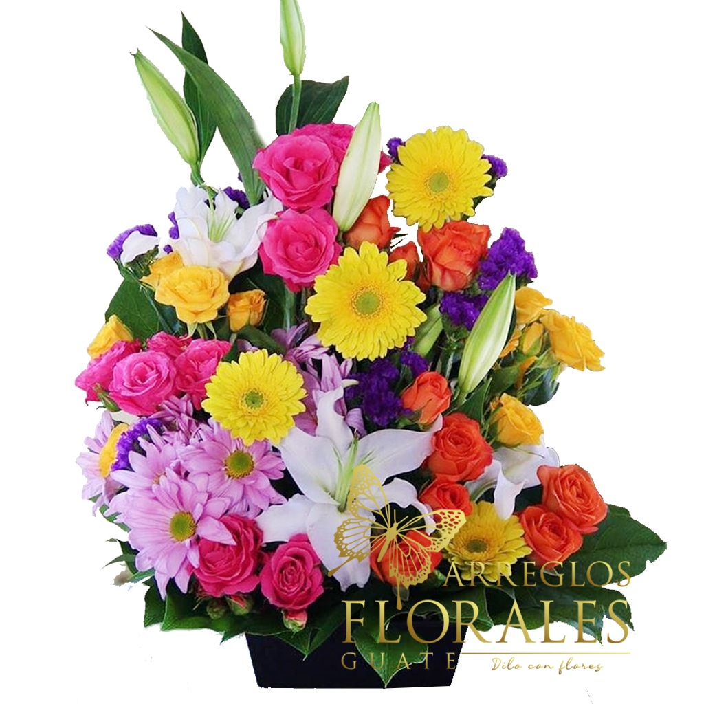 Hermoso arreglo floral a domicilio