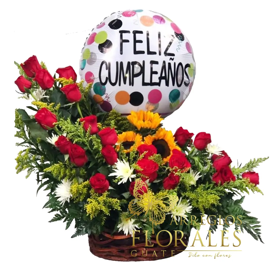 Anunciante tenga en cuenta híbrido Cumpleaños Feliz – Arreglos Florales Guate