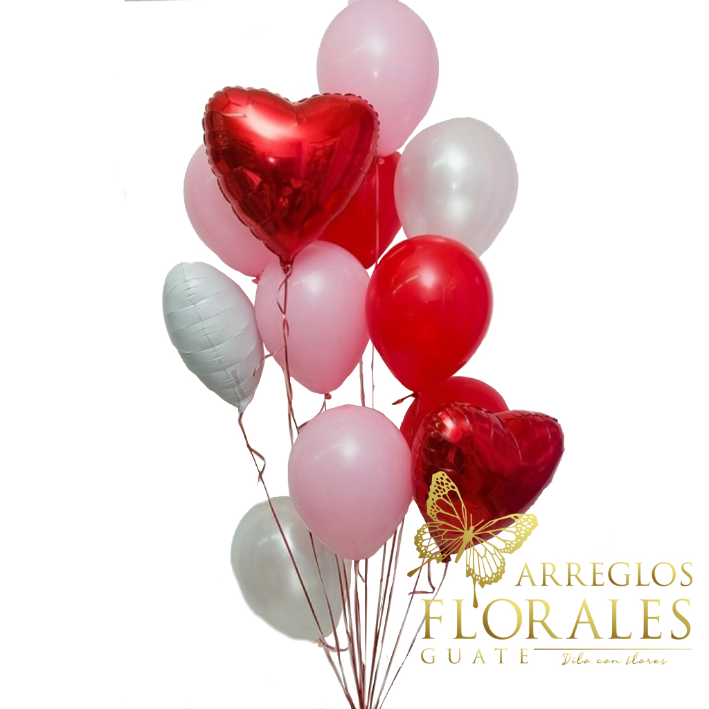 Globos con Helio 2 – Arreglos Florales Guate